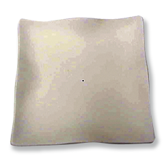 Ruffled Sushi Plate Mold 8.5'' Sq.