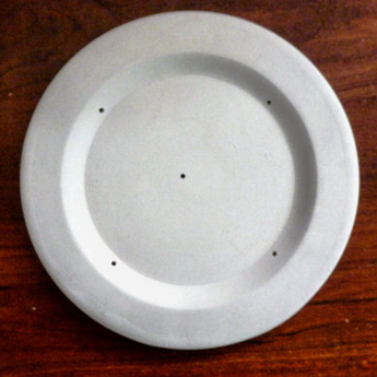 8'' Round Rimmed Plate Mold