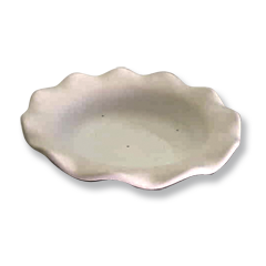 Lg. Ruffled Bowl 12'' Dia.