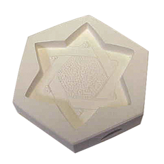 4'' Star of David Casting Mold