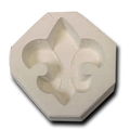 2'' Fleur-de-lis Mini Casting Mold