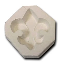 2'' Fleur-de-lis Mini Casting Mold