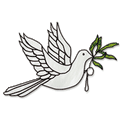 Free Pattern, Peace Dove
