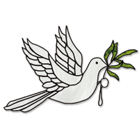 Free Pattern, Peace Dove