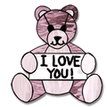 Free Pattern, Valentine Teddy
