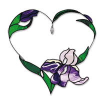 Free Pattern, Iris Heart
