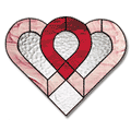 Free Pattern, Woven Hearts