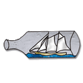 Free Pattern, Ship In A Bottle