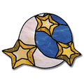Free Pattern, Moon & Stars