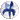 Free Pattern, Variegated Blue Iris