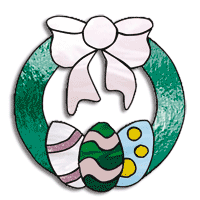 Free Pattern, Easter Wreath