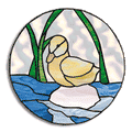 Free Pattern, Ducking On Pond