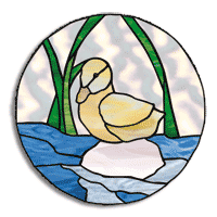 Free Pattern, Ducking On Pond