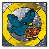 Free Pattern, Blue Birdie