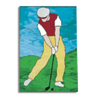 Free Pattern, Golfer Panel
