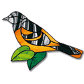Free Pattern, Baltimore Oriole