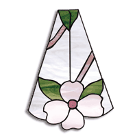 Free Pattern, Dogwood Lamp