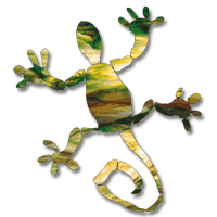 Free Pattern, Lizard Stepping Stone