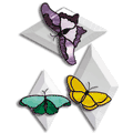 Free Pattern, Butterflies On Bevels