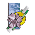 Free Pattern, Orchid With Bevel