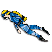 Free Pattern, Tropical Diver