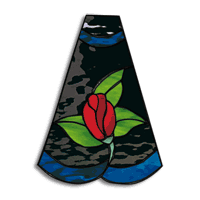 Free Pattern, Rosebud Lamp