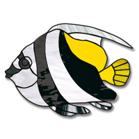 Free Pattern, Banner Fish