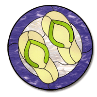 Free Pattern, Beach Flip Flops
