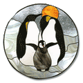 Free Pattern, Emperor Penguin Family