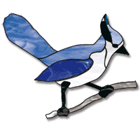 Free Pattern, Blue Jay