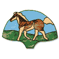 Free Pattern, Horse Fan Lamp