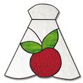 Free Pattern, Apple Lampshade