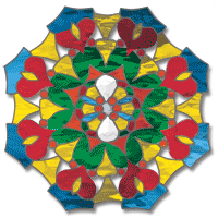 Free Pattern, Kaleido Panel