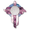 Free Pattern, Art Deco Cross