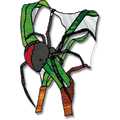 Free Pattern, Black Widow Spider