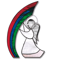 Free Pattern, Rainbow Angel