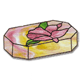 Free Pattern, Floral Octagon Box