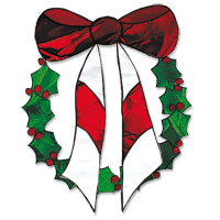 Free Pattern, Holly Wreath