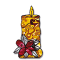 Free Pattern, Cheery Candle