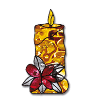 Free Pattern, Cheery Candle