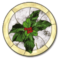 Free Pattern, Holly & Berries