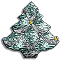 Free Pattern, Dazzling Christmas Tree