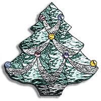 Free Pattern, Dazzling Christmas Tree