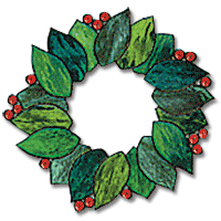 Free Pattern, Festive Wreath