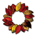 Free Pattern, Fall Wreath