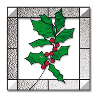 Free Pattern, Holly Panel