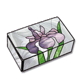 Free Pattern, Japanese Iris Box
