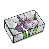 Free Pattern, Japanese Iris Box