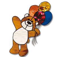 Free Pattern, Baloony Bear