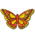 Free Pattern, Large Butterfly